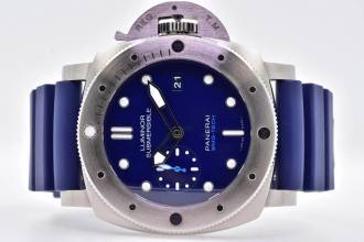 Thumbnail von Panerai Submersible BMG-Tech Luminor Submersible BMG-Tech 47mm Titanium PAM 692 Blue Dial