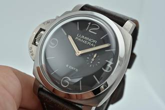 Thumbnail von Panerai Luminor 1950 Left-Handed 8 Days Titanio PAM 368 LE Limited Full Set