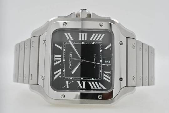 Cartier Santos de Cartier Large Black Dial WSSA0096