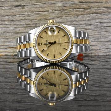 Tudor Prince Date Stahl/Gold · NOS Ungetragen · Medium 34 mm · Automatik Stahl