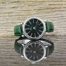 Thumbnail von IWC Portofino Automatic 34 Automatic Green Diamond Dial - Folding Clasp - Full Set - Steel