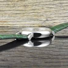 Thumbnail von IWC Portofino Automatic 34 Automatic Green Diamond Dial - Folding Clasp - Full Set - Steel