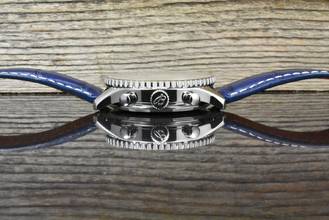 Thumbnail von Breitling Navitimer 1 B01 Chronograph 46 AB0127 Blue Dial - MINT NEUWERTIG - Automatik - Full Set