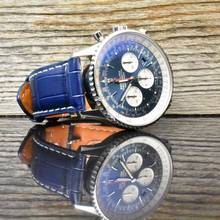 Thumbnail von Breitling Navitimer 1 B01 Chronograph 46 AB0127 Blue Dial - MINT NEUWERTIG - Automatik - Full Set