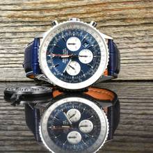Thumbnail von Breitling Navitimer 1 B01 Chronograph 46 AB0127 Blue Dial - MINT NEUWERTIG - Automatik - Full Set
