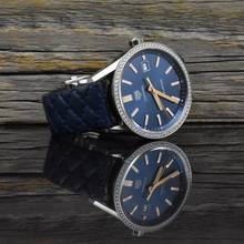 Thumbnail von TAG Heuer Carrera Quartz Blue Dial - Factory Diamond Bezel