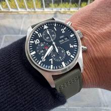 Thumbnail von IWC Fliegeruhr Chronograph Pilot Chronograph IW377709 Black Dial - unpoliert - Full Set - Automatik