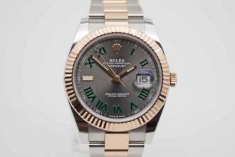 Thumbnail von Rolex Datejust 41 LC100 Wimbledon Fullset mit Erstkaufrechnung