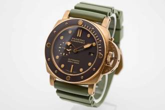 Thumbnail von Panerai Submersible perfektes LC 100 Fullset mit Erstkaufrechnung aus 2022