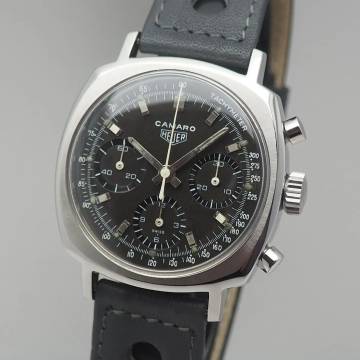  Heuer Camaro Chronograph 7220 Valjoux 72 