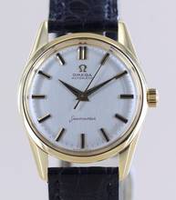 Thumbnail von Omega Seamaster Automatic Silver No Date Onyx Marker Vintage 18K Gold rar