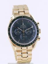 Thumbnail von Omega Speedmaster Professional Moonwatch Chronograph 18K Moonshinegold green dial 42 B+P