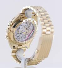 Thumbnail von Omega Speedmaster Professional Moonwatch Chronograph 18K Moonshinegold green dial 42 B+P