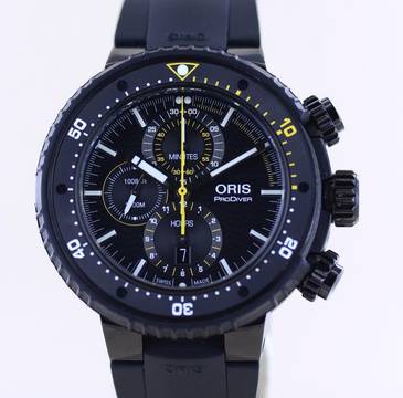 Oris ProDiver Chronograph Dive Control Limited Edition Automatik 51mm B+P Top