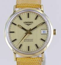 Thumbnail von Longines Conquest Automatic UltraChron Hi-Beat 18K Gold Vintage rar