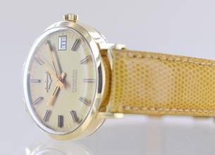 Thumbnail von Longines Conquest Automatic UltraChron Hi-Beat 18K Gold Vintage rar