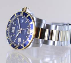Thumbnail von Longines HydroConquest Diver Stahl Gold Automatic blue Dial 41mm B+P Sport