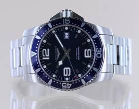 Thumbnail von Longines HydroConquest Diver Stahl Automatic blue Dial 41mm B+P Sport