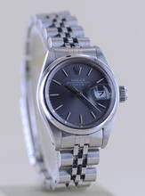 Thumbnail von Rolex Oyster Perpetual Lady Date grey index dial Jubiléband 26mm polished Bezel
