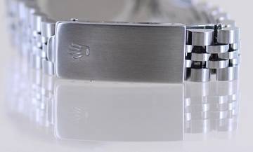 Thumbnail von Rolex Oyster Perpetual Lady Date grey index dial Jubiléband 26mm polished Bezel