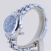 Thumbnail von Rolex Oyster Perpetual Lady Date grey index dial Jubiléband 26mm polished Bezel