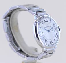 Thumbnail von Cartier Ballon Bleu 36mm Steel Automatic Klassiker Luxusuhr Silver roman dial 36mm Unisex B+P