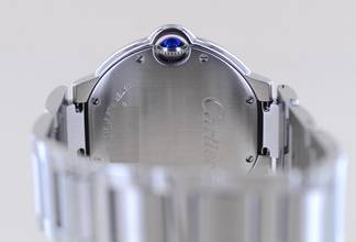 Thumbnail von Cartier Ballon Bleu 36mm Steel Automatic Klassiker Luxusuhr Silver roman dial 36mm Unisex B+P