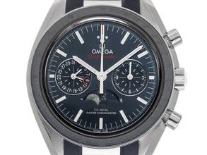 Thumbnail von Omega Speedmaster Moonphase Ref.304.33.44.52.03.001 2025 Full Set wie Neu Speedmaster Moonphase Kautschuk Faltschließe