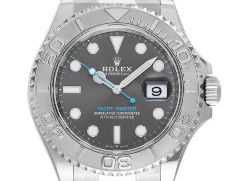  Rolex Yacht-Master 40 Ref.126622 2024 Full Set wie Neu Yacht-Master Rhodium Stahl 950 Platin 