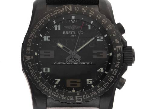 Breitling Cockpit B50 Night Mission Ref.VB501022/BD41 2015 Full Set Original Vintage Unpoliert Cockpit B50 Night Mission 