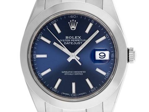  Rolex Datejust 41 Ref.126300 Bj.2017 Full Set wie Neu Datejust Oyster Armband 