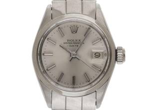 Thumbnail von Rolex Oyster Perpetual Lady Date Ref.6516 1969 Full Set sehr gut Vintage Oyster Perpetual Date open 6/9