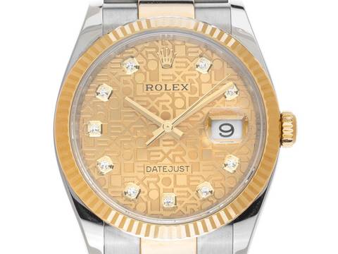  Rolex Datejust Jubilee Diamanten Ref.126233 2018 Full Set wie Neu Vintage Datejust Jubilee Diamanten 