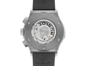 Thumbnail von Hublot Classic Fusion Racing Grey Ref.521.NX.7071.RX 2026 Full Set Ungetragen Classic Fusion Chronograph Titanium Kautschuk Faltschließe