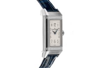 Thumbnail von Jaeger-LeCoultre Reverso One Monoface Ref.Q3288420 2026 Full Set Ungetragen Reverso One Diamanten Quarz Krokoleder Faltschließe