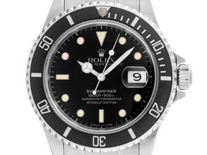 Thumbnail von Rolex Submariner Date Ref.16610 1991 Box&Beschreibung Original Vintage Unpoliert Submariner Date Oyster Armband