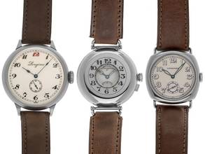  Longines ´15 ´25 ´30 Ref.L7.881.4.23.2 L7.883.4.23.2/L7.882.4.73.2 Bj.1995 Full Set Original Vintage Unpoliert `15 ´25 ´30 3er Set 