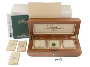 Thumbnail von Longines ´15 ´25 ´30 Ref.L7.881.4.23.2 L7.883.4.23.2/L7.882.4.73.2 Bj.1995 Full Set Original Vintage Unpoliert `15 ´25 ´30 3er Set