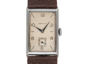  Zenith Tank Military Art Deco Bj.1933 original Box Original Vintage Unpoliert Tank Military Art Deco 