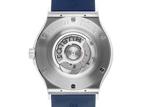 Thumbnail von Hublot Classic Fusion Blue Titan Ref.542.NX.7170.RX 2026 Full Set Ungetragen Classic Fusion Titanium Blue Kautschuk Faltschließe