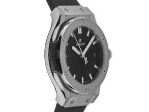 Thumbnail von Hublot Classic Fusion Quartz Ref.581.NX.1470.RX 2026 Full Set Ungetragen Classic Fusion Titan Kautschuk Faltschließe