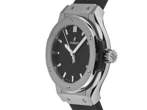 Thumbnail von Hublot Classic Fusion Quartz Ref.581.NX.1470.RX 2026 Full Set Ungetragen Classic Fusion Titan Kautschuk Faltschließe