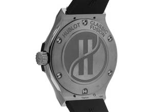 Thumbnail von Hublot Classic Fusion Quartz Ref.581.NX.1470.RX 2026 Full Set Ungetragen Classic Fusion Titan Kautschuk Faltschließe