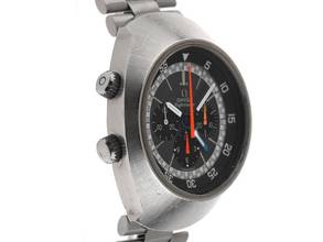 Thumbnail von Omega Flightmaster Ref.145.026 Bj.1971 original Box original Unpoliert Vintage Flightmaster Chronograph