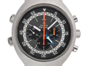  Omega Flightmaster Ref.145.026 Bj.1971 original Box original Unpoliert Vintage Flightmaster Chronograph 