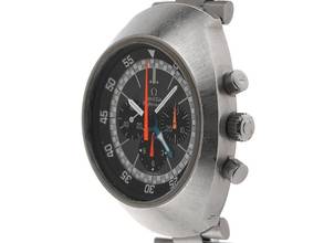 Thumbnail von Omega Flightmaster Ref.145.026 Bj.1971 original Box original Unpoliert Vintage Flightmaster Chronograph