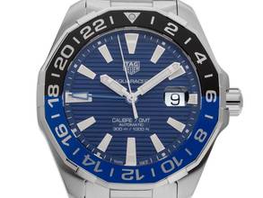 Thumbnail von TAG Heuer Aquaracer 300M Calibre 7 GMT Ref.WAY201T.BA0927 Bj.2022 Full Set sehr gut Vintage Aquaracer