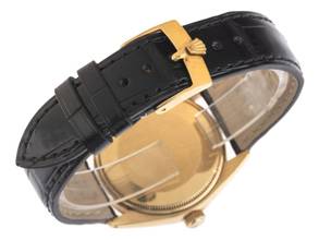 Thumbnail von Rolex Oyster Perpetual 34 Ref.1005 1966 Box&Beschreibung Original Vintage Unpoliert Oyster Perpetual 18kt Gelbgold