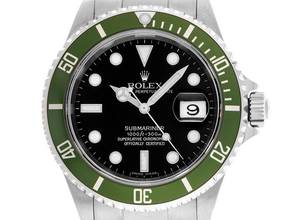 Thumbnail von Rolex Submariner Date Kermit Ref.16610LV 2005 Full Set sehr gut Vintage Submariner Kermit