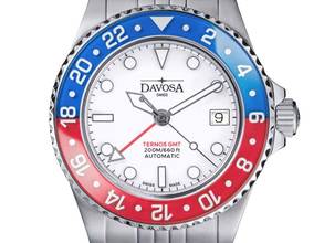  Davosa Ternos GMT Lucent Ref.161.592.02 Full Set Neu Ternos GMT Lucent Jubilé Armband 